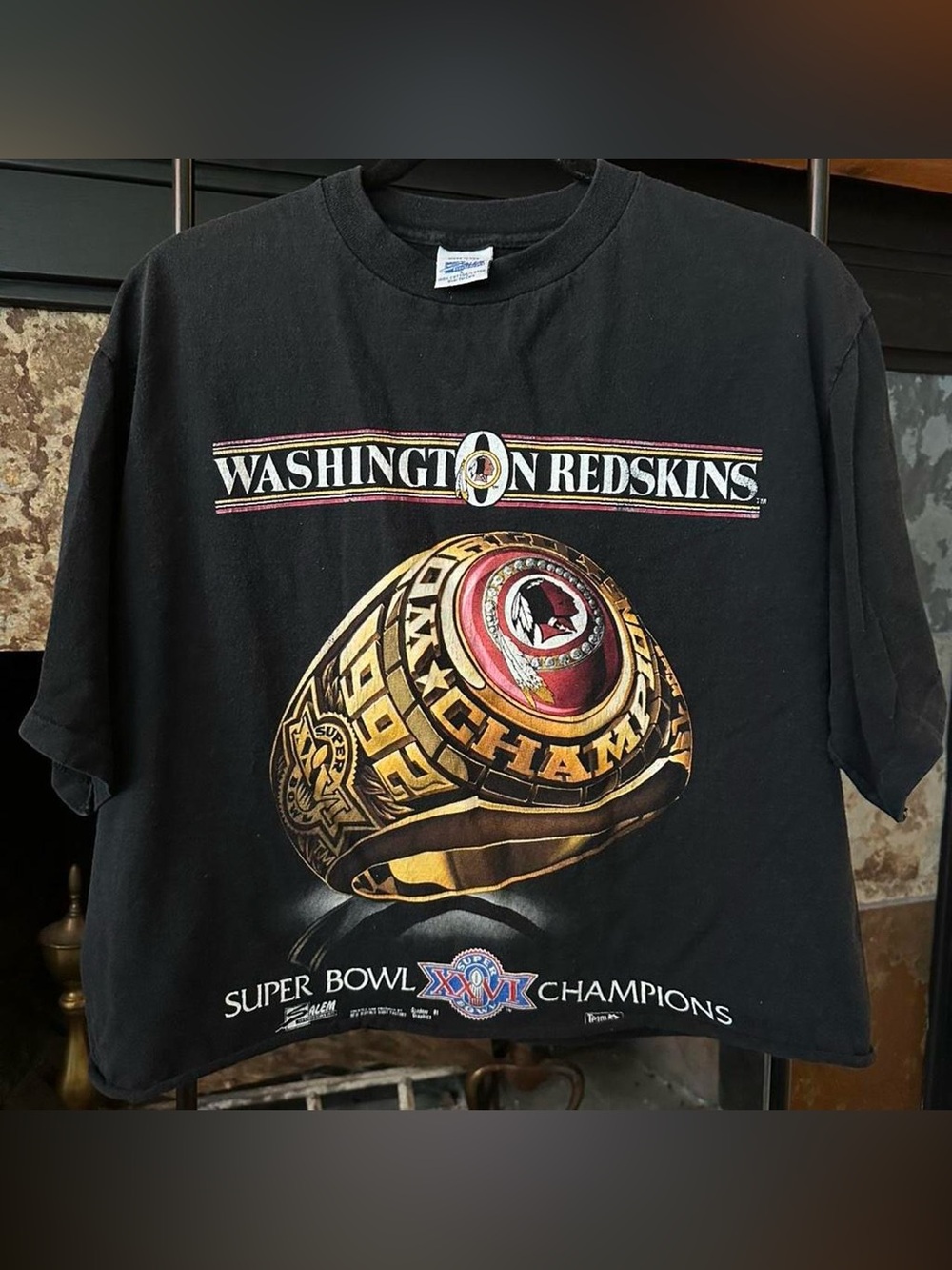 Black Graphic Tee - Super Bowl Champions